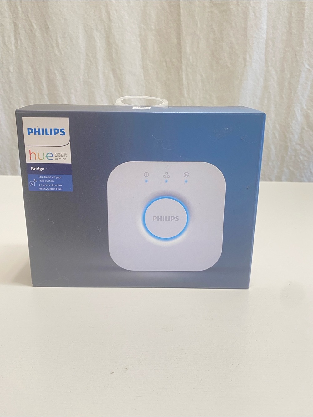 Philips Hue Bridge Hub - White with Blue Accent